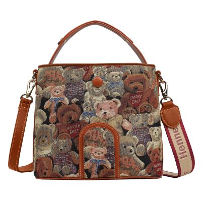 Henney Bear Henkeltasche coganc/multicolor