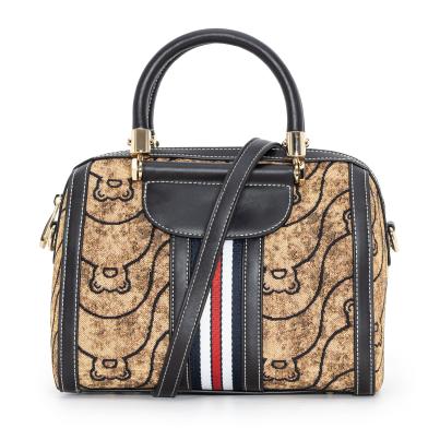 Henney Bear Henkeltasche schwarz/multicolor