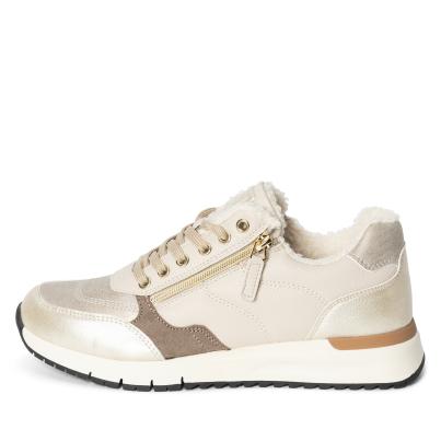 Damensneaker beige