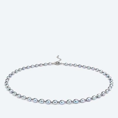 Collier AAAAAA Süßwasserzuchtperlen