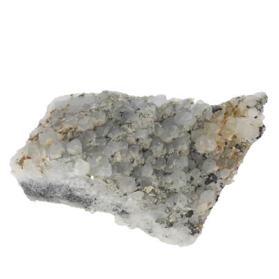Bergkristall mit Pyrit