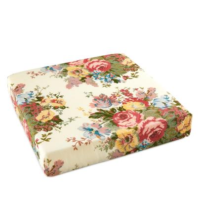 Sitzkissen mit Anti-Rutsch Rosendesign