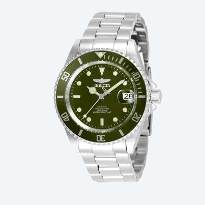 INVICTA Automatikuhr "Pro Diver" grün