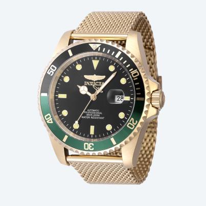 INVICTA Automatikuhr "Pro Diver" goldfarben