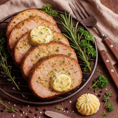 Gassers Grillsteaks Kräuterbuttermarinade