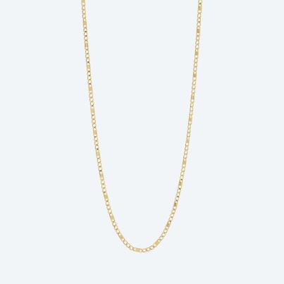 Figarokette 585 Gelbgold