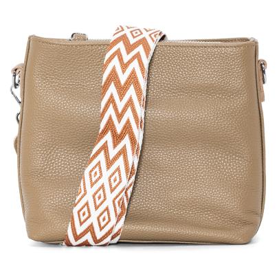 Lederhandtasche camel