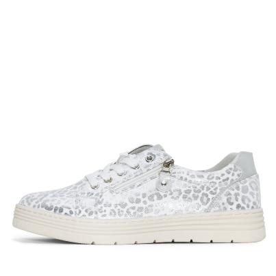 TOPWAY COMFORT Damensneaker silber leo