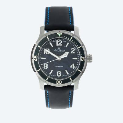 Jean Marcel Herrenuhr "Splendor Fumé" blau