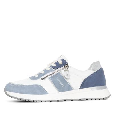 TOPWAY COMFORT Damensneaker blau