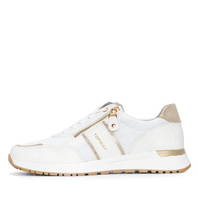 TOPWAY COMFORT Damensneaker weiß