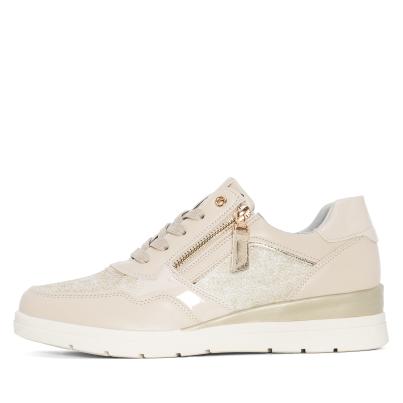 TOPWAY COMFORT Damensneaker beige