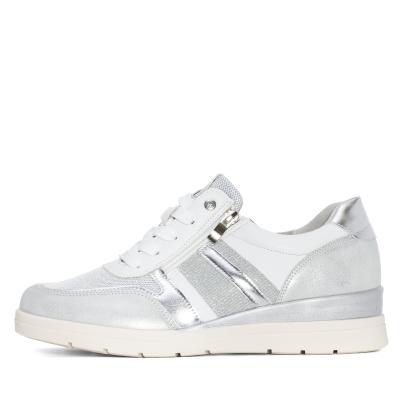 TOPWAY COMFORT Damensneaker silber