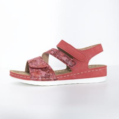 TOPWAY COMFORT Damensandalen rot