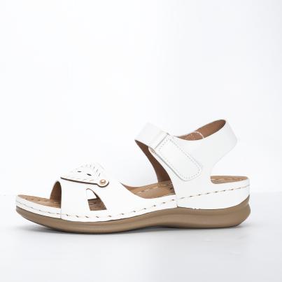 TOPWAY COMFORT Damensandalen weiß