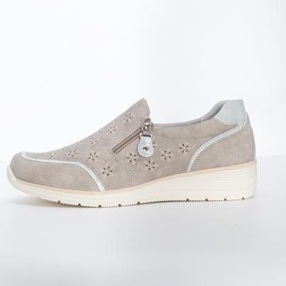 TOPWAY COMFORT Damenslipper taupe