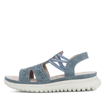 TOPWAY COMFORT Damensandalen blau
