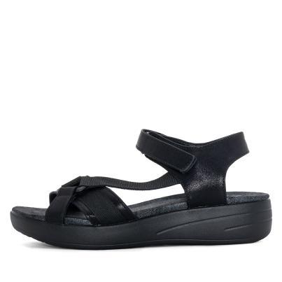 TOPWAY COMFORT Damensandalen schwarz