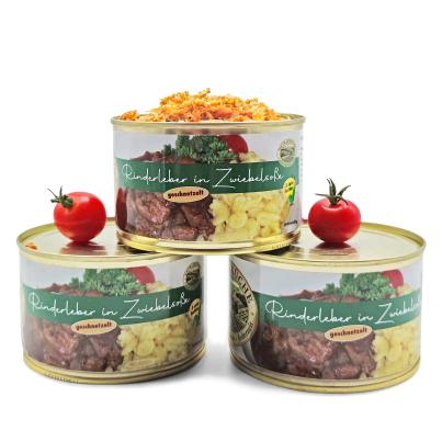 Rinderleber geschnetzelt 400g