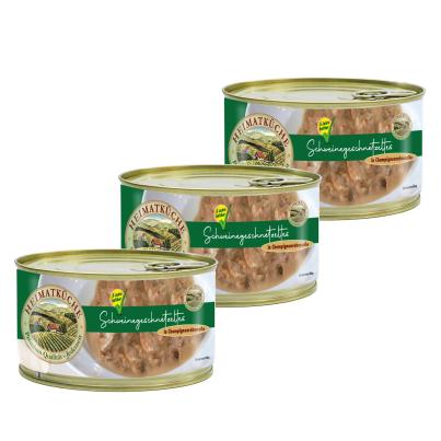 Schweinegeschnetzeltes in Champignonrahm 400g