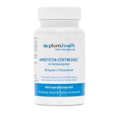 docplum.health Homocystein mit Apfelessigpulver