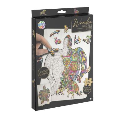 Holzpuzzle Schildkröte 130tlg.