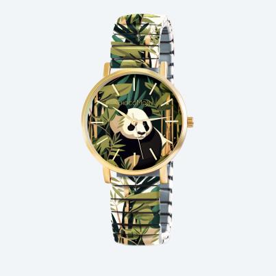 ChocoMoon Damenuhr "Panda" Quarz