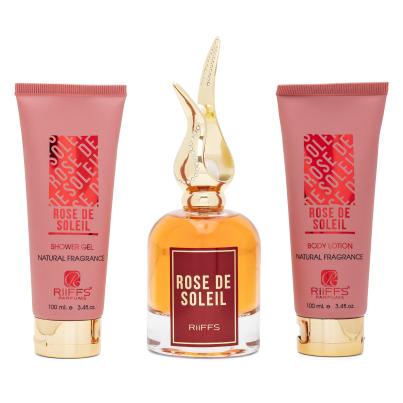 Riiffs Geschenkset 3-teilig Rose De Soleil