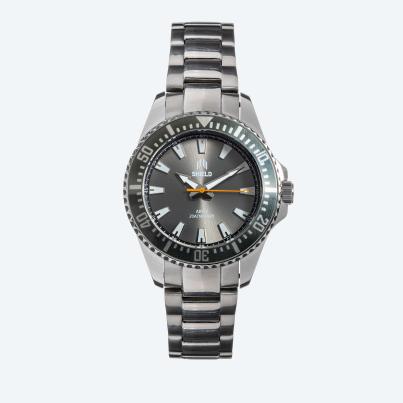 Shield Herrenuhr "Abyss" Quarz, 20 ATM, gau