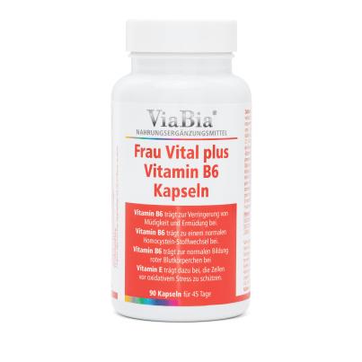 ViaBia Frau Vital plus Vitamin B6 90 Kapseln
