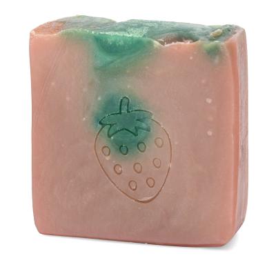 Jutta Niedhardt ErdbeereRhabarber Seife