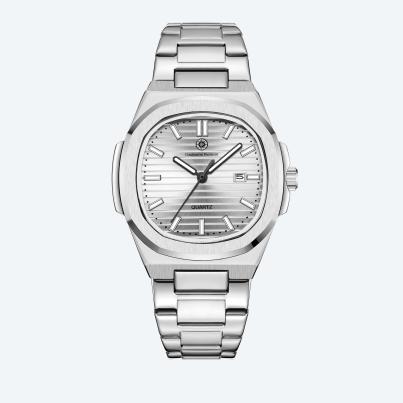 Constantin Durmont Herrenuhr "Solémire gris acier"