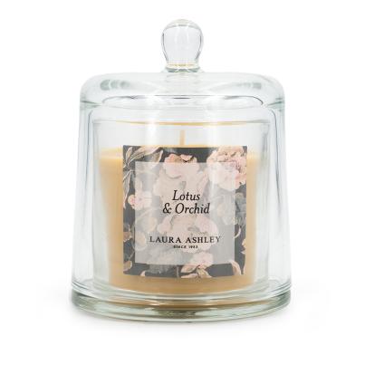 Duftkerze mit Glasglocke