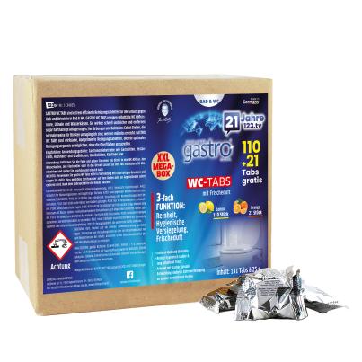 gastro WC Tabs Geburtstagsbox 110 + 21 Stück