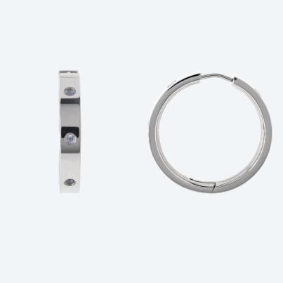 Titan Creolen Tansanit