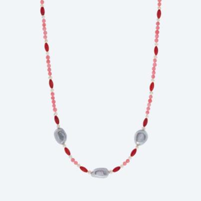 Collier Bambuskoralle