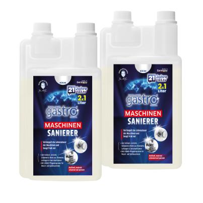 gastro 2er Set Maschinensanierer 2 x 1 Liter