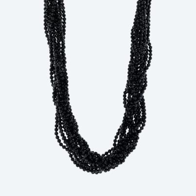 Collier Spinell 12-reihig Magnetverschluß