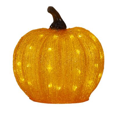 Outdoor LED-Kürbis orange
