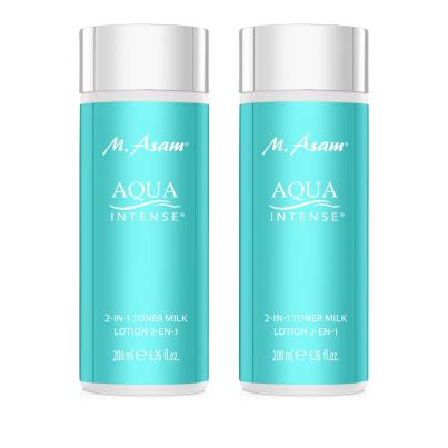 M.ASAM Aqua Intense  2-in-1 Toner Milk Duo  2 x 20