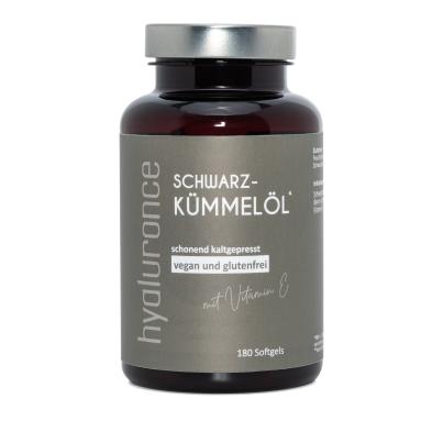 hyaluronce Schwarzkümmelöl 180 Softgelkapseln