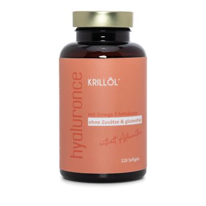 hyaluronce Krillöl 120 Kapseln