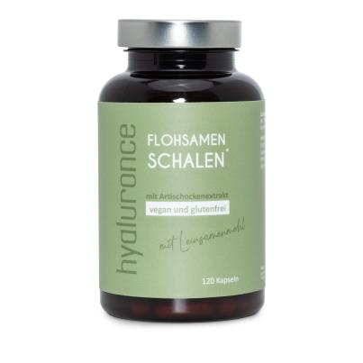 hyaluronce Flohsamenschalen Plus 120 Kapseln
