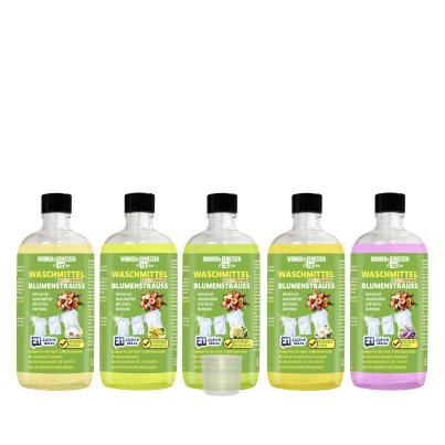 W&G Waschmittel 5x1Liter Blumenstrauß