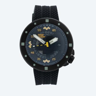 NUBEO Herrenuhr "Cassini Automatic Space Invaders"