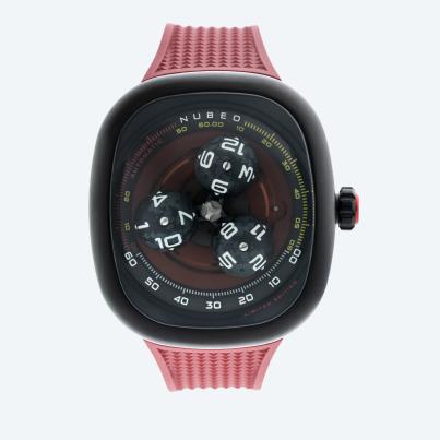 NUBEO Herrenuhr "Tri-Star Orbit Automatic"