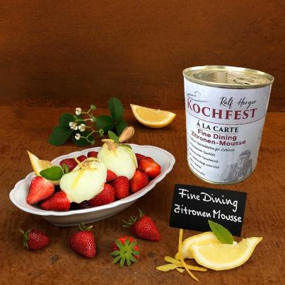 Zitronen Mousse 400g