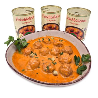 Fleischbällchen in Jägersauce