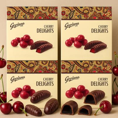 Jelly in Chocolate Delights Cherry190g