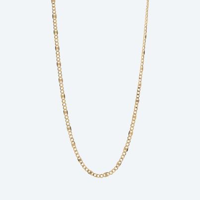 Figarokette 585 Gelbgold ca. 50 cm